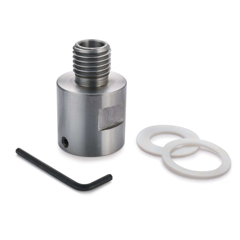 Nova Spindle Adaptor - Female to Male - Size:1-1/4"-8 TPI to 1"-8 TPI